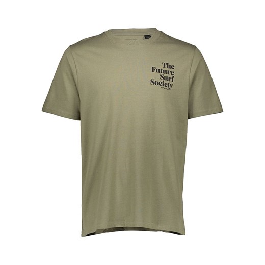 O&apos;Neill Koszulka &quot;Future&quot; w kolorze khaki ze sklepu Limango Polska w kategorii T-shirty męskie - zdjęcie 183626383