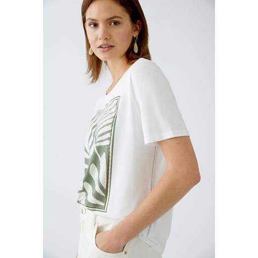 Bluzka damska biała bawełniana 
