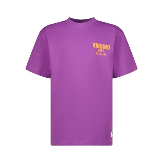 Vingino Koszulka w kolorze fioletowym ze sklepu Limango Polska w kategorii T-shirty chłopięce - zdjęcie 183626474