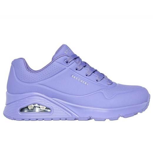 Buty Skechers Uno Stand On Air lifestylowe sneakersy 73690-LIL fioletowe ze sklepu ButyModne.pl w kategorii Buty sportowe damskie - zdjęcie 183628443