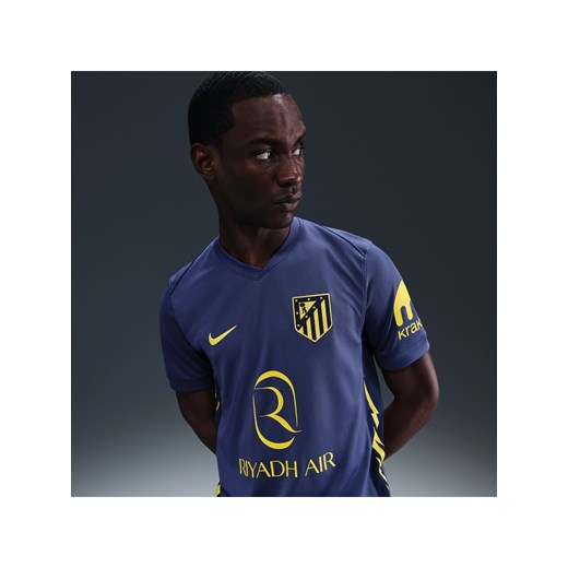 Męska koszulka piłkarska Nike Dri-FIT Atlético Madryt Stadium 2025/26 (wersja wyjazdowa) – replika - Niebieski ze sklepu Nike poland w kategorii T-shirty męskie - zdjęcie 183628733