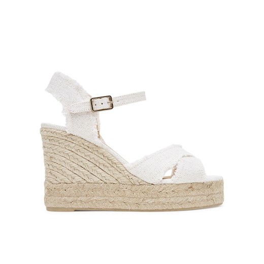 Espadryle Castañer Bromelia/8Ed/032 022360 Biały ze sklepu eobuwie.pl w kategorii Espadryle damskie - zdjęcie 183629232