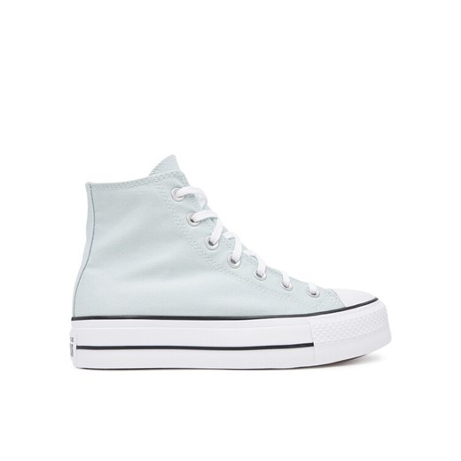 Trampki Converse Chuck Taylor All Star Lift Platform A11873C Błękitny ze sklepu eobuwie.pl w kategorii Trampki damskie - zdjęcie 183629312