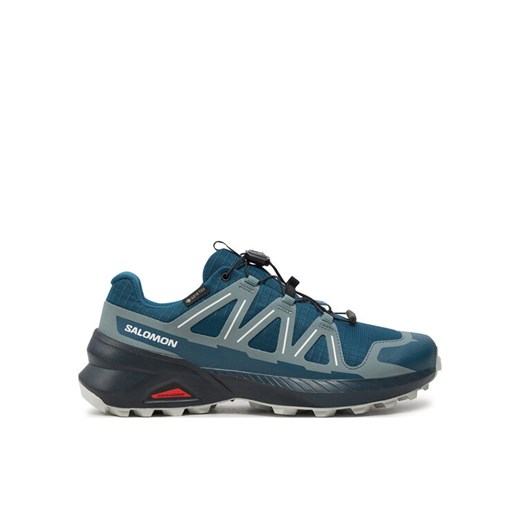 Buty do biegania Salomon Speedcross Peak Gore-Tex L47604000 Niebieski ze sklepu eobuwie.pl w kategorii Buty sportowe damskie - zdjęcie 183629323