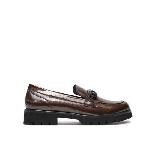HÖGL Loafersy Robin 8-101616 Brązowy ze sklepu MODIVO w kategorii Lordsy damskie - zdjęcie 183631414
