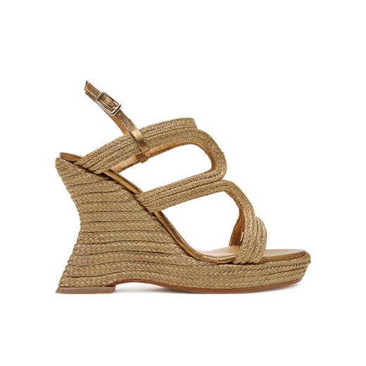 Castañer Espadryle Jera/266 025562 Złoty ze sklepu MODIVO w kategorii Espadryle damskie - zdjęcie 183631481