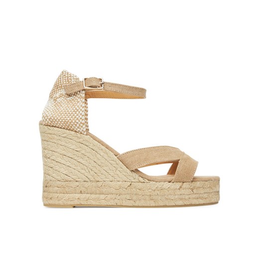 Castañer Espadryle Bruna/8ED/002 025536 Beżowy ze sklepu MODIVO w kategorii Espadryle damskie - zdjęcie 183631493
