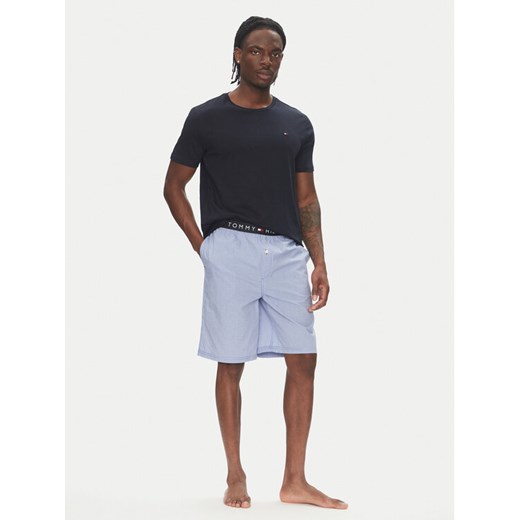 Tommy Hilfiger Piżama UM0UM01959 Granatowy Regular Fit ze sklepu MODIVO w kategorii Piżamy męskie - zdjęcie 183631550