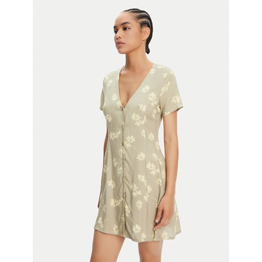 RVCA Sukienka letnia 2230088075845 Zielony Regular Fit ze sklepu MODIVO w kategorii Sukienki - zdjęcie 183631663