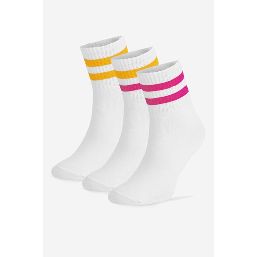 Sprandi Skarpety 0UB-003-AW24 (3-PACK) Żółty ze sklepu MODIVO w kategorii Skarpetki damskie - zdjęcie 183631692