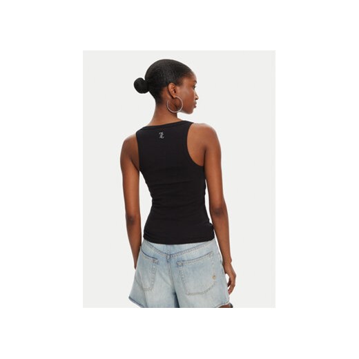 Bluzka damska Juicy Couture z napisami z okrągłym dekoltem 