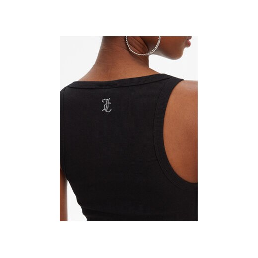 Bluzka damska Juicy Couture z napisami z okrągłym dekoltem 