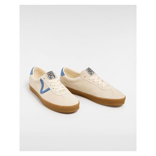 Vans Skórzane sneakersy w kolorze beżowym ze sklepu Limango Polska w kategorii Trampki damskie - zdjęcie 183634084