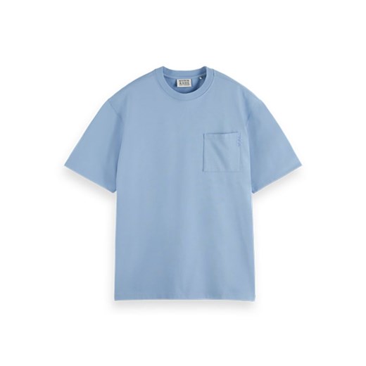 Scotch &amp; Soda Koszulka w kolorze błękitnym ze sklepu Limango Polska w kategorii T-shirty męskie - zdjęcie 183634121
