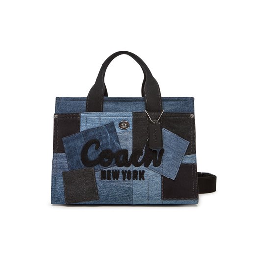 Torebka Coach CAM72 LHDEI Niebieski ze sklepu eobuwie.pl w kategorii Torby Shopper bag - zdjęcie 183634211