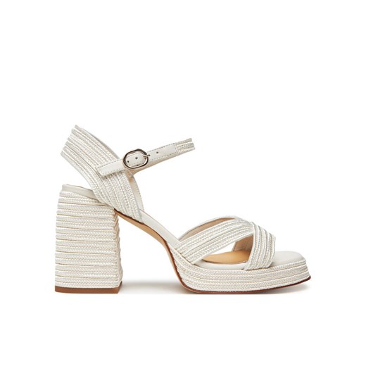 Espadryle Castañer Valle/142 023116 Biały ze sklepu eobuwie.pl w kategorii Espadryle damskie - zdjęcie 183634230