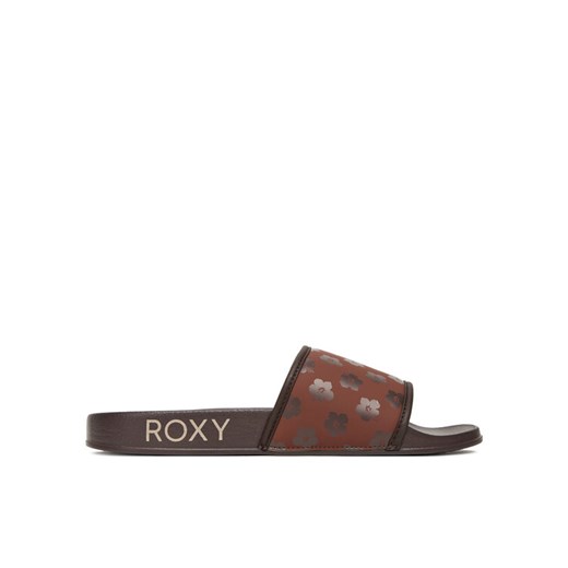 Klapki Roxy ARJL100909 Brązowy ze sklepu eobuwie.pl w kategorii Klapki damskie - zdjęcie 183634241