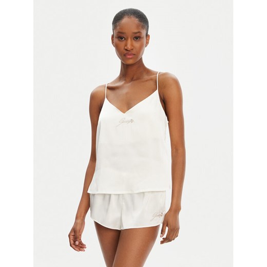 Juicy Couture Koszulka piżamowa JCLCT125511 Écru Regular Fit ze sklepu MODIVO w kategorii Piżamy damskie - zdjęcie 183635014