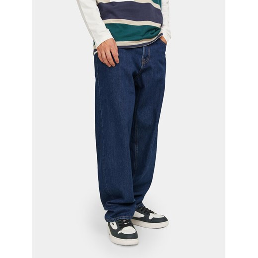 Jack&Jones Jeansy Eddie 12249028 Granatowy Loose Fit ze sklepu MODIVO w kategorii Jeansy męskie - zdjęcie 183635043