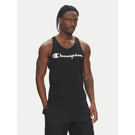 Champion Tank top 220780 Czarny Standard Fit ze sklepu MODIVO w kategorii T-shirty męskie - zdjęcie 183635061