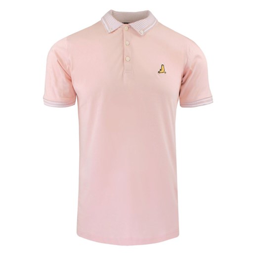 Oryginalna Koszulka Polo - Brave Soul - Pudrowy Róż TSBRSSS25poloSTORYsummerpink ze sklepu JegoSzafa.pl w kategorii T-shirty męskie - zdjęcie 183636061