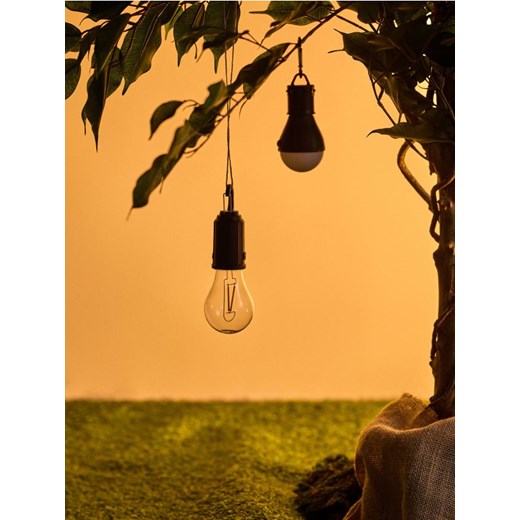 Sinsay - Lampa w kształcie żarówki z haczykiem - czarny ze sklepu Sinsay w kategorii Lampiony i lampki - zdjęcie 183638191