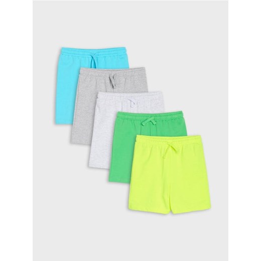 Sinsay - Szorty dresowe 5 pack - wielobarwny ze sklepu Sinsay w kategorii Spodenki chłopięce - zdjęcie 183638192