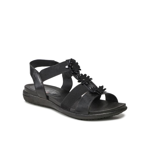Sandały Go Soft WI16-5702-01 Czarny ze sklepu eobuwie.pl w kategorii Sandały damskie - zdjęcie 183638811