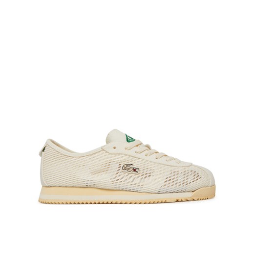 Lacoste Sneakersy Club-Low Leather 7-49SFA0102 Écru ze sklepu MODIVO w kategorii Buty sportowe damskie - zdjęcie 183639464