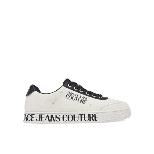 Versace Jeans Couture Sneakersy 78YA3SK6 Biały ze sklepu MODIVO w kategorii Buty sportowe męskie - zdjęcie 183639504