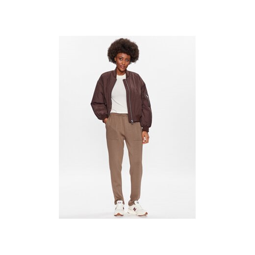 Outhorn Kurtka bomber TJACF028 Brązowy Regular Fit Outhorn M MODIVO
