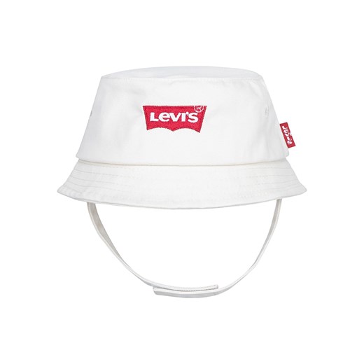 Levi&apos;s Kids Kapelusz w kolorze białym ze sklepu Limango Polska w kategorii Czapki dziecięce - zdjęcie 183642132