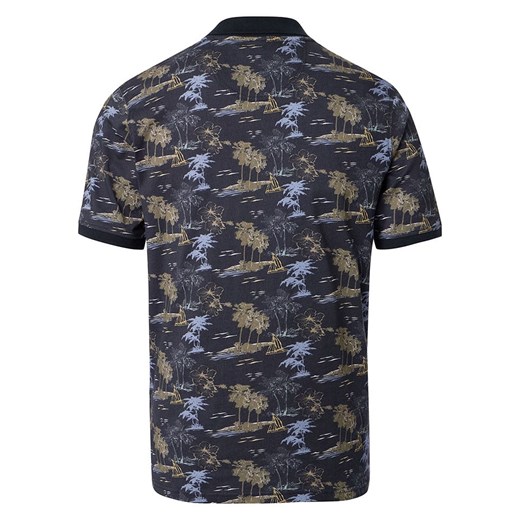 T-shirt męski niebieski Casamoda z krótkim rękawem