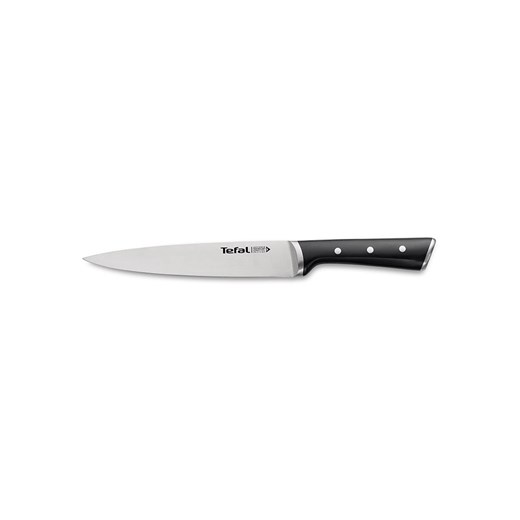Tefal Nóż &quot;Ice Force&quot; w kolorze czarnym do mięsa i wędlin - dł. 20 cm ze sklepu Limango Polska w kategorii Noże kuchenne - zdjęcie 183642973