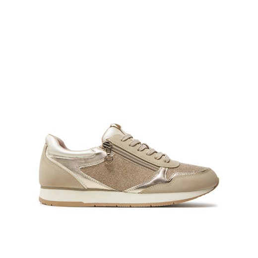 Sneakersy Tamaris 1-23603-42 Beżowy ze sklepu eobuwie.pl w kategorii Buty sportowe damskie - zdjęcie 183643912