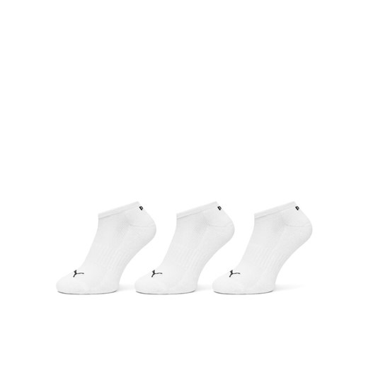 Zestaw 3 par niskich skarpet unisex Puma 938626 Biały ze sklepu eobuwie.pl w kategorii Skarpetki damskie - zdjęcie 183643973