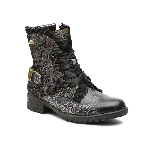 Botki Laura Vita Gacmayo 07D SL51584-7D Granatowy Laura Vita 38 eobuwie.pl