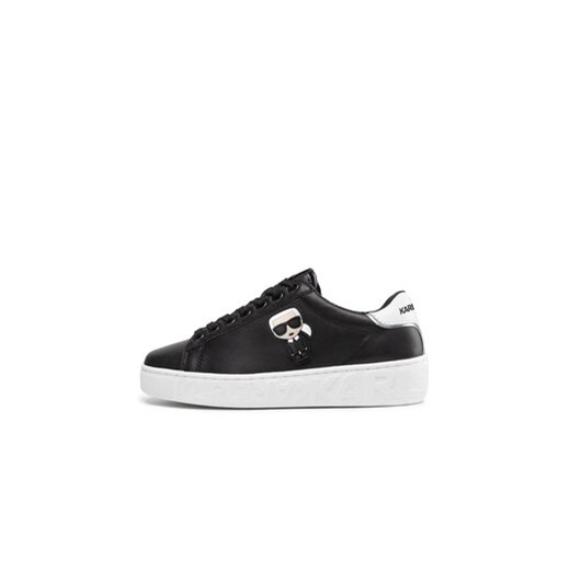 Sneakersy KARL LAGERFELD KL61030A Czarny Karl Lagerfeld 35 eobuwie.pl