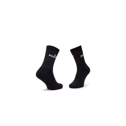 Zestaw 3 par wysokich skarpet unisex Puma 907934 r. 35/38 Czarny Puma NOSIZE eobuwie.pl