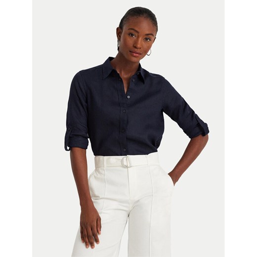 Lauren Ralph Lauren Koszula 200782777003 Granatowy Relaxed Fit XS MODIVO