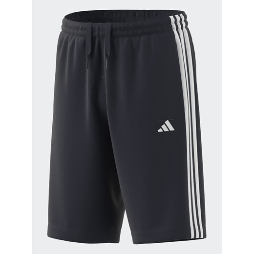 adidas Szorty sportowe Train Essentials AEROREADY 3-Stripes Regular-Fit Shorts IA3018 Czarny Regular Fit ze sklepu MODIVO w kategorii Spodenki chłopięce - zdjęcie 183645410