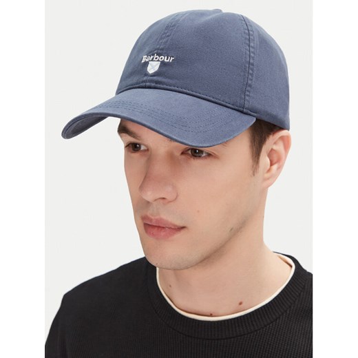 Barbour Czapka z daszkiem Cascade MHA0274BU74 Niebieski ze sklepu MODIVO w kategorii Czapki z daszkiem męskie - zdjęcie 183645433