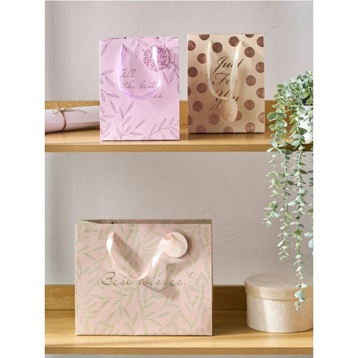 Sinsay - Torba prezentowa 3 pack - wielobarwny ze sklepu Sinsay w kategorii Dom - zdjęcie 183646543