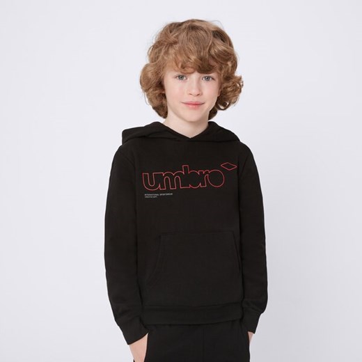 umbro bluza z kapturem buho jr ul125blmj0201 ze sklepu 50style.pl w kategorii Bluzy chłopięce - zdjęcie 183646910