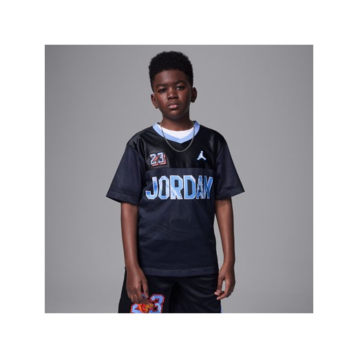 Koszulka piłkarska dla dużych dzieci Jordan Customized Air - Czerń ze sklepu Nike poland w kategorii T-shirty chłopięce - zdjęcie 183650771
