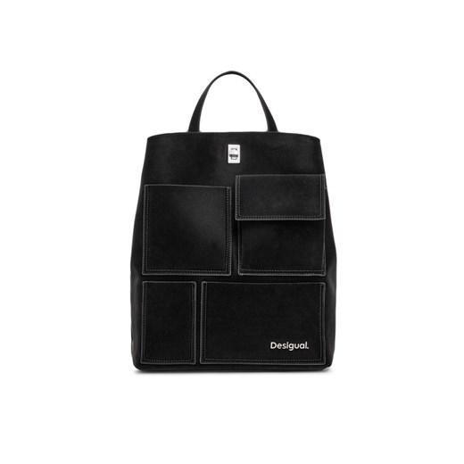 Desigual Plecak Back Pocket Face Sumy 24WAKP35 Czarny ze sklepu MODIVO w kategorii Plecaki - zdjęcie 183652270