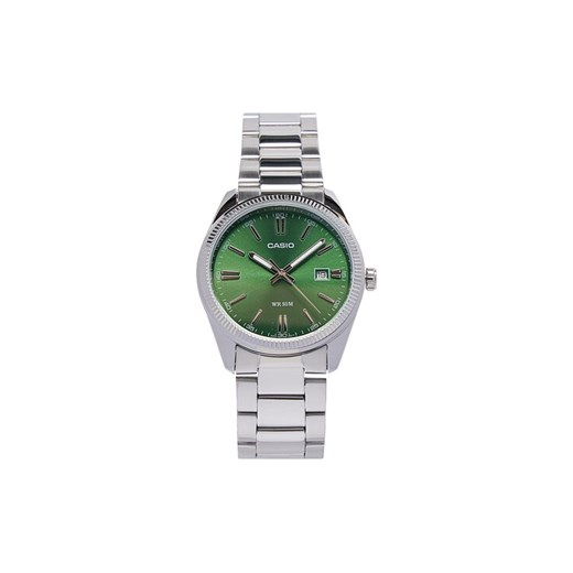 Casio Zegarek MTP-1302PD-3AVEF Srebrny ze sklepu MODIVO w kategorii Zegarki - zdjęcie 183652343