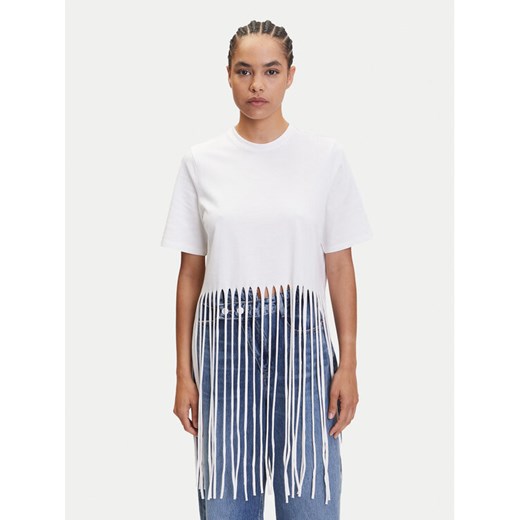 ONLY T-Shirt Zinna 15325262 Biały Regular Fit ze sklepu MODIVO w kategorii Bluzki damskie - zdjęcie 183652352