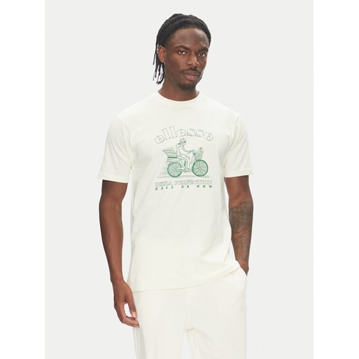 Ellesse T-Shirt Mellino SHZ21848 Biały Regular Fit ze sklepu MODIVO w kategorii T-shirty męskie - zdjęcie 183652371