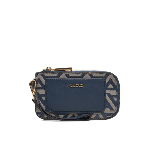Aldo Etui na karty kredytowe Lineatus 13989390 Granatowy ze sklepu MODIVO w kategorii Etui - zdjęcie 183652410